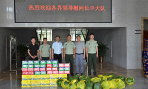 &ldquo;八一&rdquo;慰问暖人心 军民共建一家亲 &mdash;&mdash;PG赏金女王之家北城店亲切慰问消防大队整个官兵