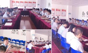 PG赏金女王之家襄阳店2019年上半年工作总结会暨第三季度员工生日会圆满召开！